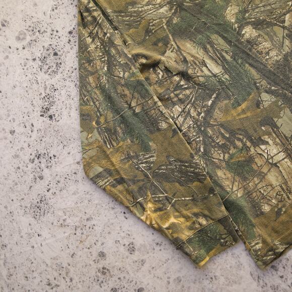 Vintage Carhartt K285 977 Realtree FADED Camo Long Sleeve Pocket Shirt Medium - Picture 8 of 11